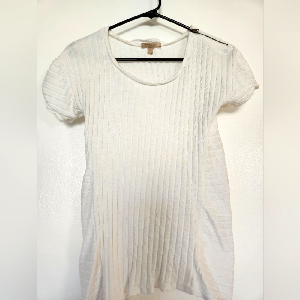 White Anthropologie Top